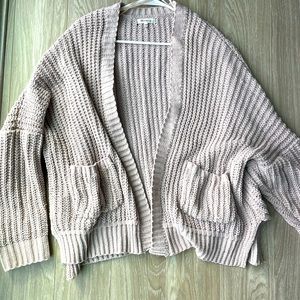 Dusty light pink cardigan